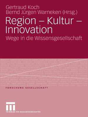 cover image of Region--Kultur--Innovation